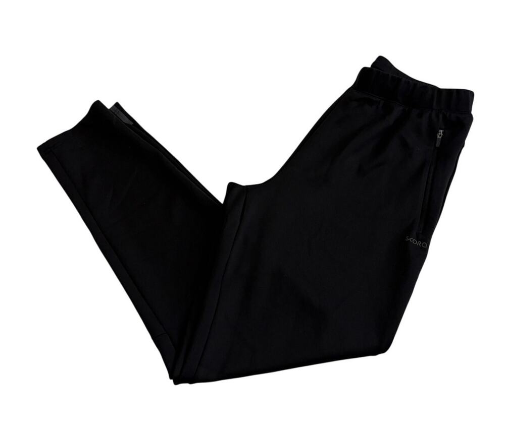 Skora Joggers Men's Medium Black Pants Qwick Dry Run Hike Outdoor Athleisure